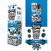 Doozy Seriously Pod Fill Max Blue Razz Breeze 60ml Salts 30MG Downtown Vapoury